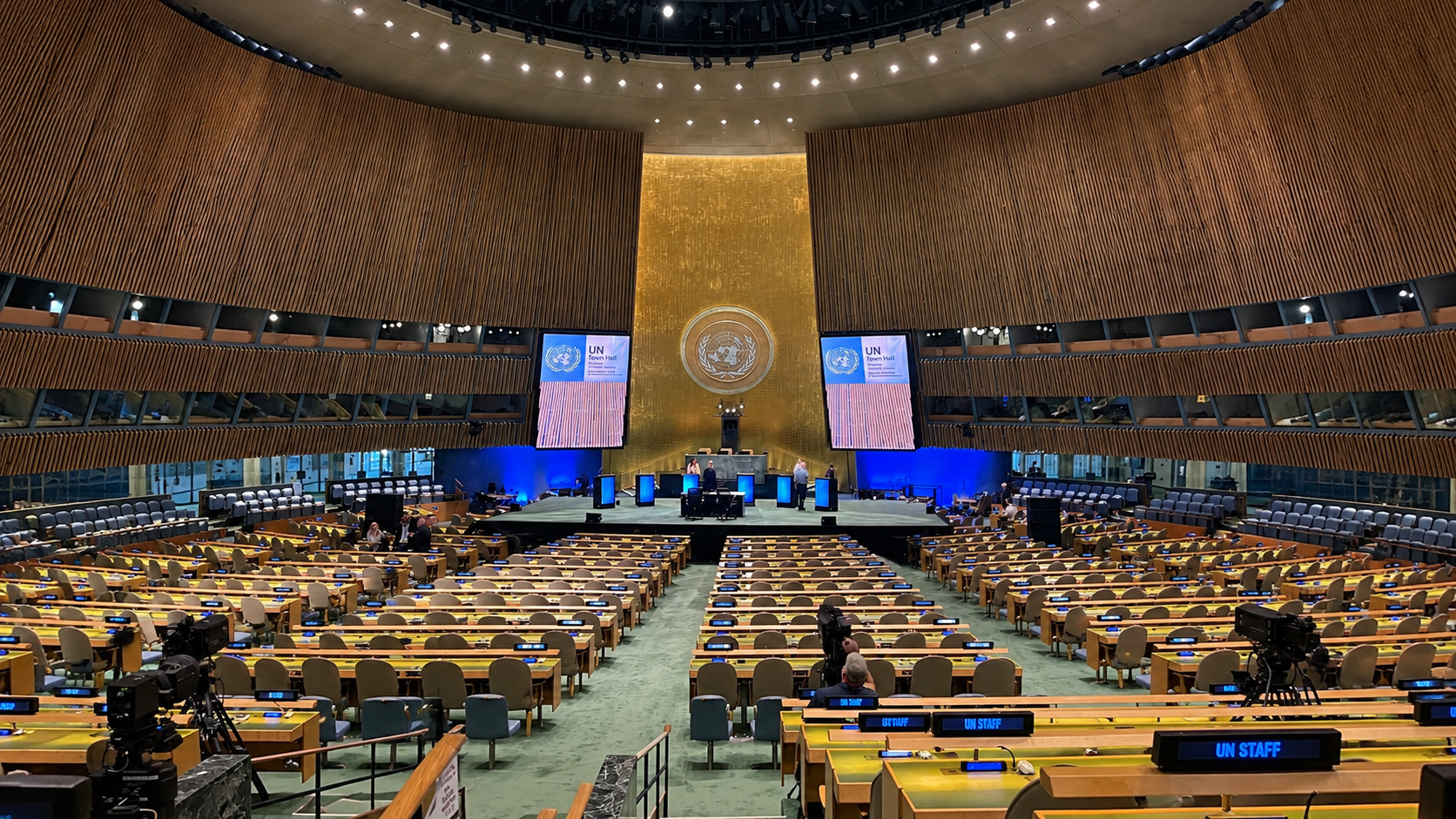 Grande Salão da Assembleia geral da Onu