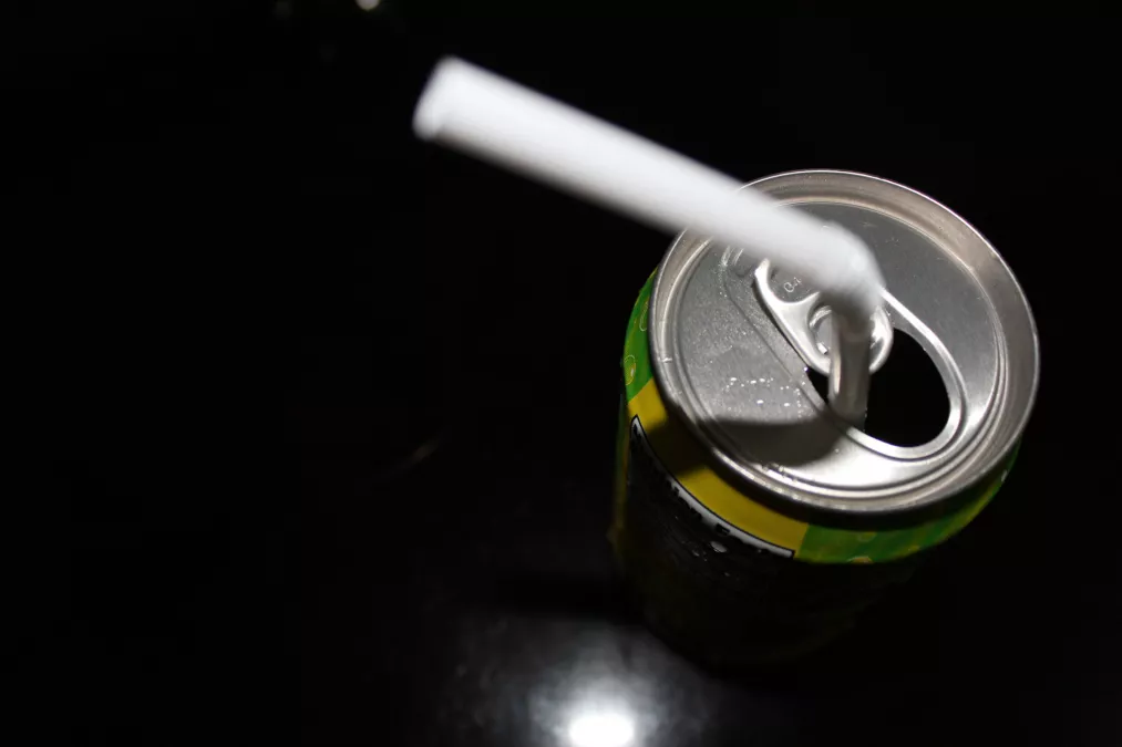 soda and straw
